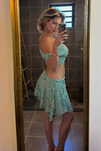 Load image into Gallery viewer, Gorgeous Two Piece Orange Short Homecoming Dress with Beading