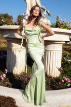 Load image into Gallery viewer, Lovely Mermaid Sweetheart Pink Long Prom Dress with Backless Ruffles