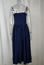 Load image into Gallery viewer, Simple A-Line Spaghetti Straps Tea Length Graduation Party Dress
