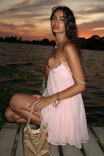 Load image into Gallery viewer, Pretty A Line Spaghetti Straps Pink Short Homecoming Dress with Ruffles