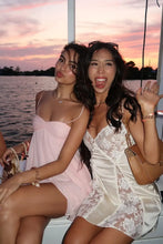 Load image into Gallery viewer, Pretty A Line Spaghetti Straps Pink Short Homecoming Dress with Ruffles