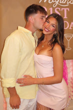 Load image into Gallery viewer, Pretty Bodycon Sweetheart Light Pink Short Homecoming Dress with Beading