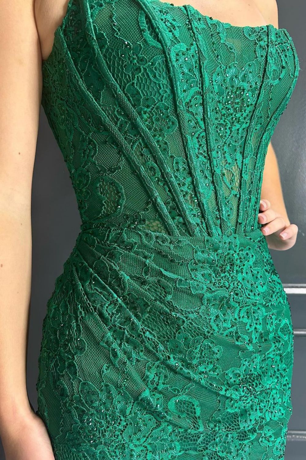 slim fit dress slacks Sage Green Halter Pleated Bodycon Homecoming Dress with Backless – Modsele main image 0