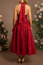 Load image into Gallery viewer, Simple A Line V Neck White Tea Length Party Dress with Corset