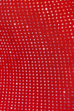 Load image into Gallery viewer, Sparkly Mermaid Sweetheart Red Long Prom Dress with Beading