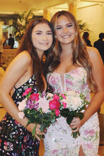 Load image into Gallery viewer, Stunning Mermaid Sweetheart Light Pink Corset Prom Dress with Appliques