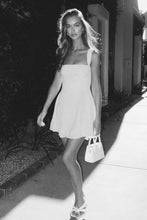 Load image into Gallery viewer, Stylish A Line Square Neck Light Yellow Short Homecoming Dress with Ruffles