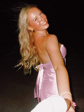 Load image into Gallery viewer, Stylish A Line Sweetheart Light Green Satin Short Homecoming Dress
