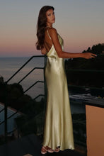 Load image into Gallery viewer, Stylish Mermaid One Shoulder Light Yellow Long Party Dress with Backless