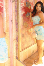 Load image into Gallery viewer, Stylish Sheath Spaghetti Straps Pink Short Homecoming Dress with Beading