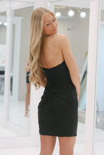 Load image into Gallery viewer, Stylish Bodycon Royal Blue Lace Up Glitter Homecoming Dress
