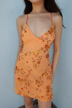 Load image into Gallery viewer, Stylish Sheath Spaghetti Straps Orange Short Homecoming Dress with Beading