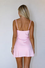 Load image into Gallery viewer, Chic A Line Spaghetti Straps Light Pink Short Homecoming Dress with Ruched