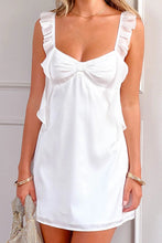 Load image into Gallery viewer, Unique A Line Sweetheart Purple Short Homecoming Dress with Ruffles
