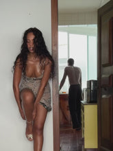 Load and play video in Gallery viewer, Luxurious A Line Spaghetti Straps Champagne Short Homecoming Dress with Sequins