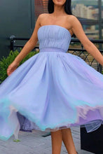 Load image into Gallery viewer, Romantic A-line Homecoming Dress With Pleating
