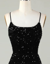 Load image into Gallery viewer, Short-Mini Spaghetti straps Corset Back Homecoming Dress

